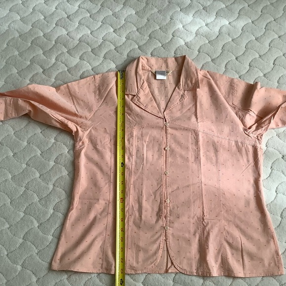 Norm Thompson Button Front Top - Picture 7 of 13